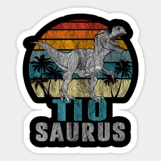 T Rex Dinosaur Tio Saurus Father Day Sticker